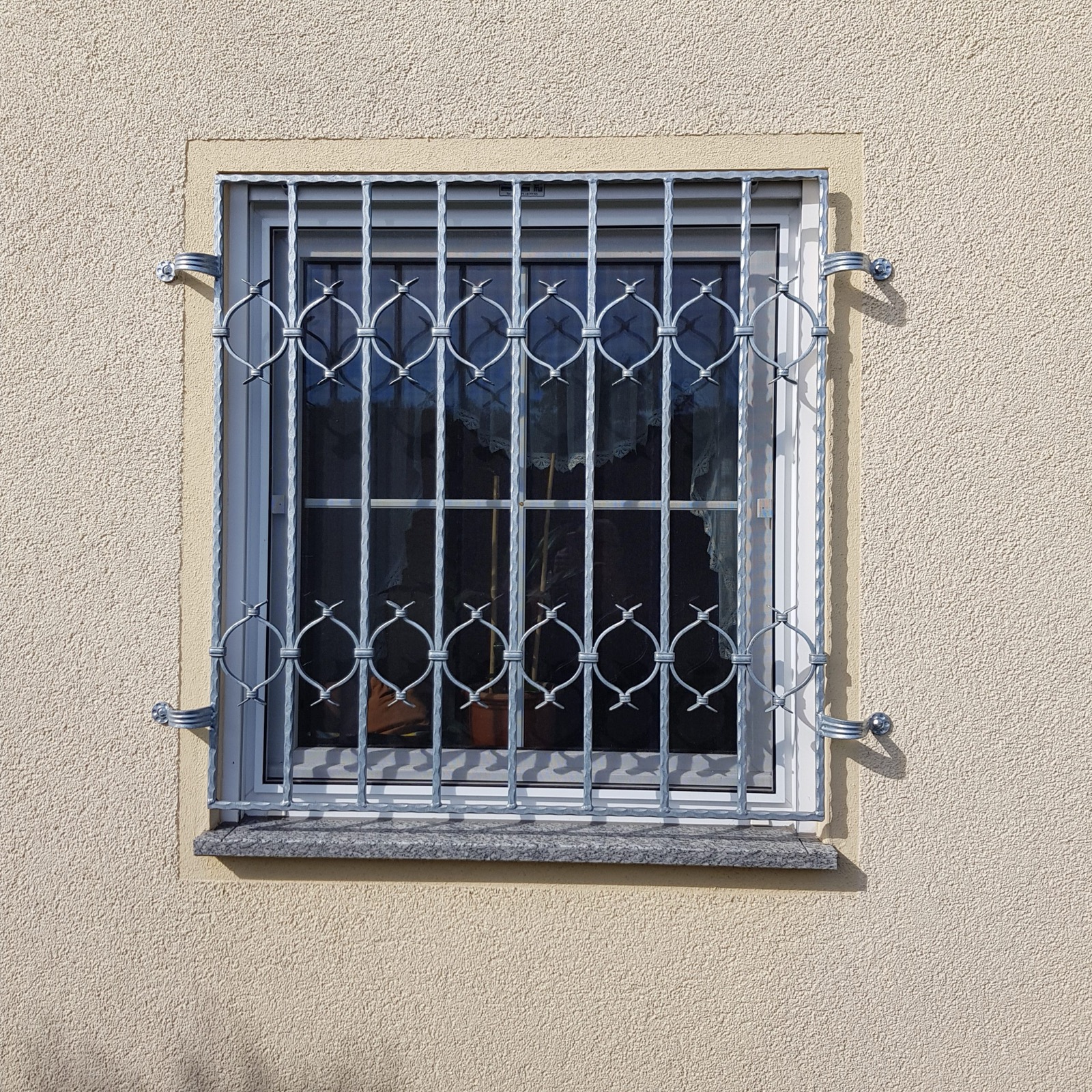 Stahl Fenstergitter mit hoher Stabilität für Wohngebäude